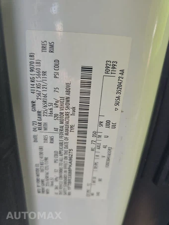 2023 Ford Transit 250 Cargo Van High Roof 148.0" WB - miniatura 13