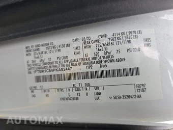2023 Ford Transit 250 Cargo Van Medium Roof 148.0" WB - miniatura 13