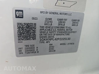 2023 GMC Acadia Denali 5SA - miniatura 16