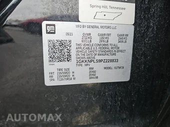 2023 GMC Acadia Denali 5SA - miniatura 16