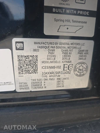 2023 GMC Acadia SLE - miniatura 15