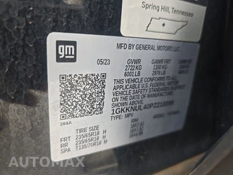 2023 GMC Acadia SLT 4SA - miniatura 16