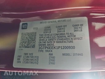 2023 GMC Canyon AT4X Crew Cab Medium Bed 4TX - miniatura 14