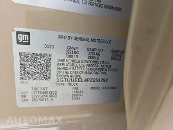 2023 GMC Sierra 1500 AT4 Crew Cab Short Bed 4SB - miniatura 2