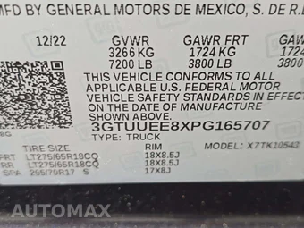 2023 GMC Sierra 1500 AT4 Crew Cab Short Bed 4SB - miniatura 5