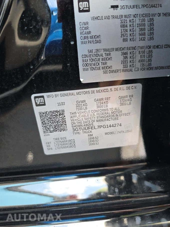2023 GMC Sierra 1500 AT4X Crew Cab Short Bed 4SG - miniatura 5