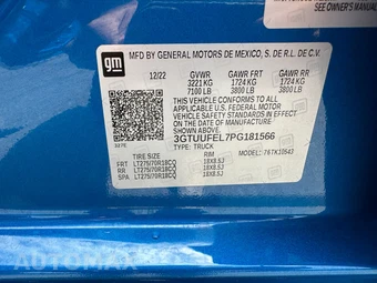 2023 GMC Sierra 1500 AT4X Crew Cab Short Bed 4SG - miniatura 29