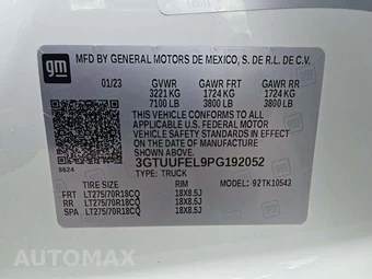 2023 GMC Sierra 1500 AT4X Crew Cab Short Bed 4SG - miniatura 2