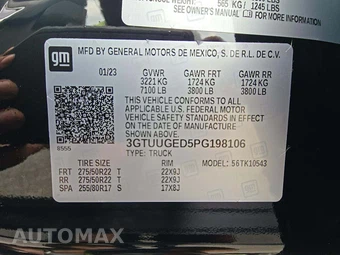 2023 GMC Sierra 1500 Denali Crew Cab Short Bed 5SA - miniatura 2