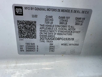 2023 GMC Sierra 1500 Denali Crew Cab Short Bed 5SA - miniatura 30