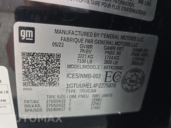 2023 GMC Sierra 1500 Denali Ultimate Crew Cab Short Bed - miniatura 14