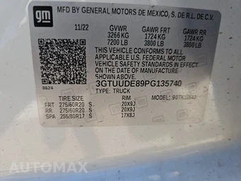 2023 GMC Sierra 1500 SLT Crew Cab Short Bed 4SA - miniatura 14
