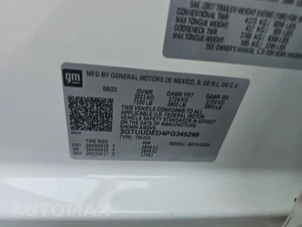 2023 GMC Sierra 1500 SLT Crew Cab Short Bed 4SA - miniatura 14