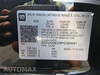 2023 GMC Sierra 1500 SLT Crew Cab Short Bed 4SA - miniatura 2