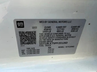 2023 GMC Sierra 2500HD Pro Crew Cab Long Bed 1SA - miniatura 91