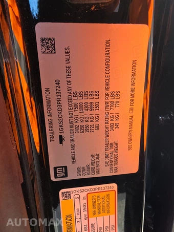 2023 GMC Yukon AT4 4SB - miniatura 15