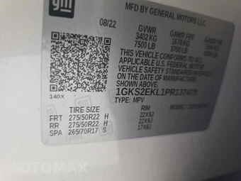 2023 GMC Yukon Denali Ultimate 5SB - miniatura 12