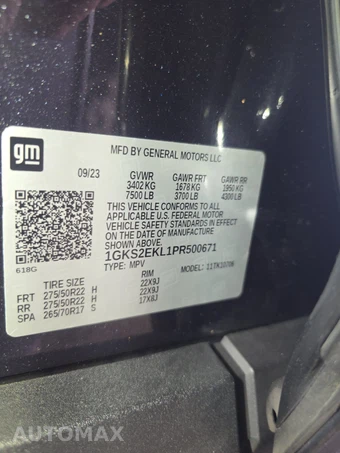 2023 GMC Yukon Denali Ultimate 5SB - miniatura 15