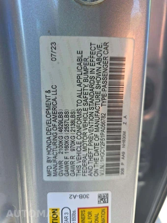 2023 Honda Accord Hybrid Sport - miniatura 5