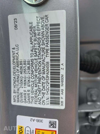 2023 Honda Accord Hybrid Sport - miniatura 5