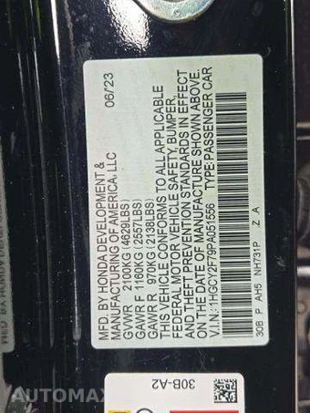 2023 Honda Accord Hybrid Sport-L - miniatura 6