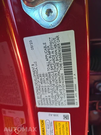 2023 Honda Accord Hybrid Sport w/o BSI - miniatura 14