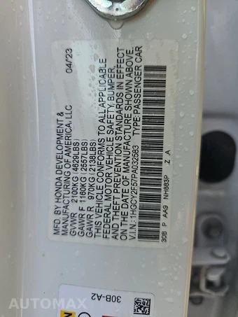 2023 Honda Accord Hybrid Sport w/o BSI - miniatura 14