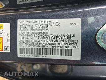 2023 Honda Accord Sedan EX - miniatura 2