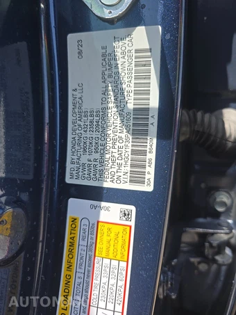 2023 Honda Accord Sedan EX - miniatura 14