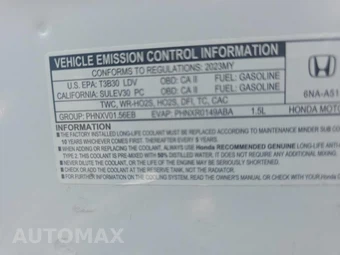 2023 Honda Accord Sedan EX - miniatura 21