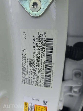 2023 Honda Accord Sedan EX - miniatura 5