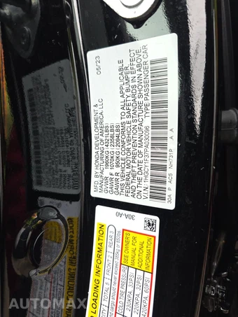 2023 Honda Accord Sedan EX w/o BSI - miniatura 16