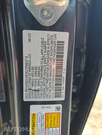 2023 Honda Accord Sedan LX - miniatura 14