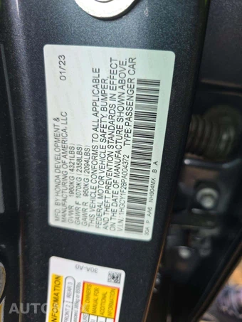 2023 Honda Accord Sedan LX - miniatura 5