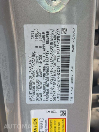 2023 Honda Civic Sedan Sport - miniatura 5