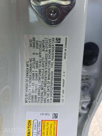 2023 Honda Civic Sedan Sport - miniatura 2
