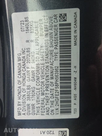 2023 Honda Civic Sedan Sport - miniatura 17