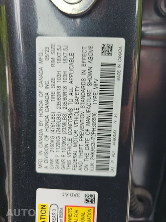 2023 Honda CR-V EX-L - miniatura 14