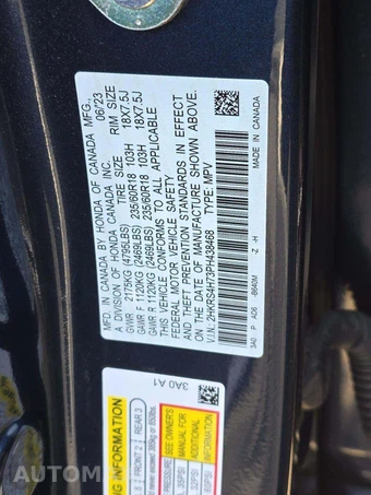 2023 Honda CR-V EX-L - miniatura 5