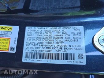 2023 Honda CR-V EX-L - miniatura 14
