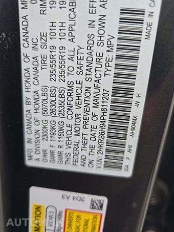 2023 Honda CR-V Hybrid Touring - miniatura 5