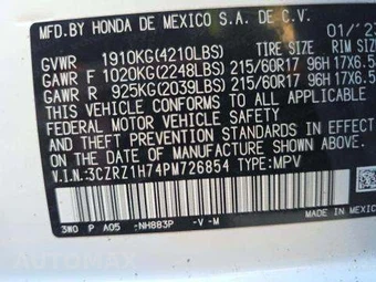 2023 Honda HR-V EX-L - miniatura 5