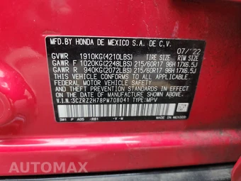 2023 Honda HR-V EX-L - miniatura 15