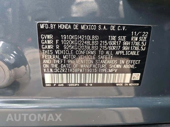 2023 Honda HR-V LX - miniatura 2