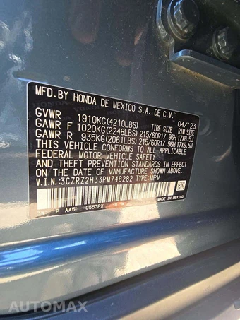 2023 Honda HR-V LX - miniatura 5