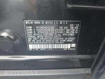2023 Honda HR-V LX - miniatura 5
