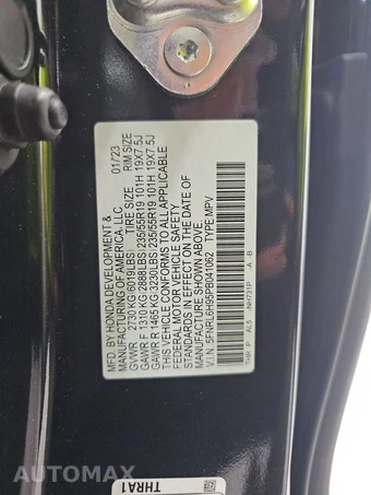2023 Honda Odyssey Elite 118.1" WB - miniatura 15