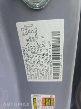 2023 Honda Odyssey Elite 118.1" WB - miniatura 5