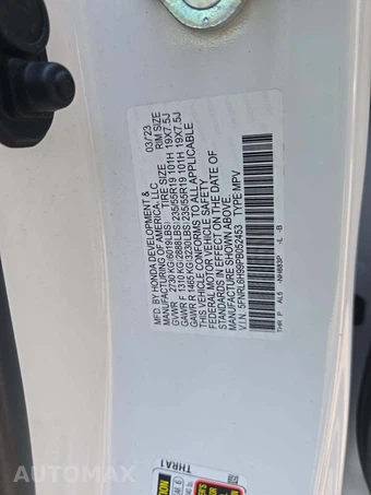 2023 Honda Odyssey Elite 118.1" WB - miniatura 5