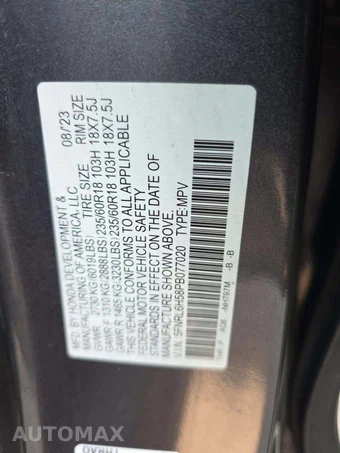 2023 Honda Odyssey EX 118.1" WB - miniatura 5